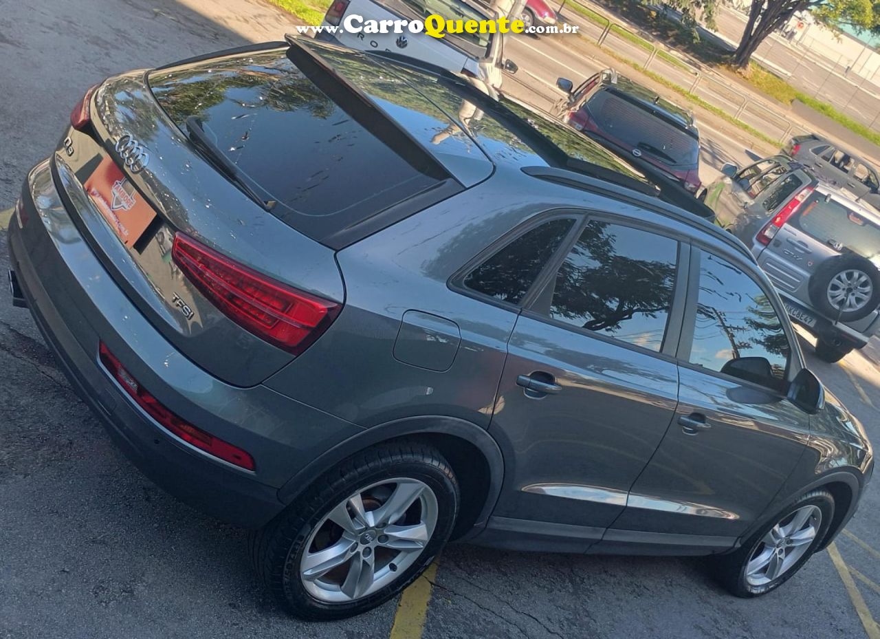 AUDI   Q3 1.4 TFSITFSI FLEX S-TRONIC 5P   CINZA 2017 1.4 FLEX - Loja