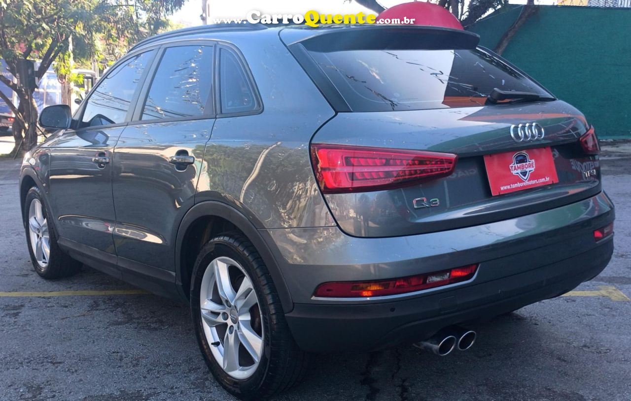 AUDI   Q3 1.4 TFSITFSI FLEX S-TRONIC 5P   CINZA 2017 1.4 FLEX - Loja