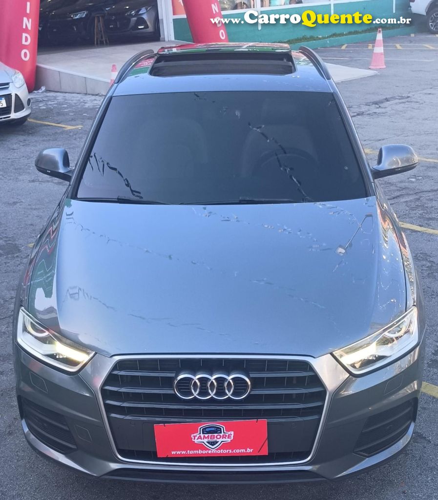 AUDI   Q3 1.4 TFSITFSI FLEX S-TRONIC 5P   CINZA 2017 1.4 FLEX - Loja