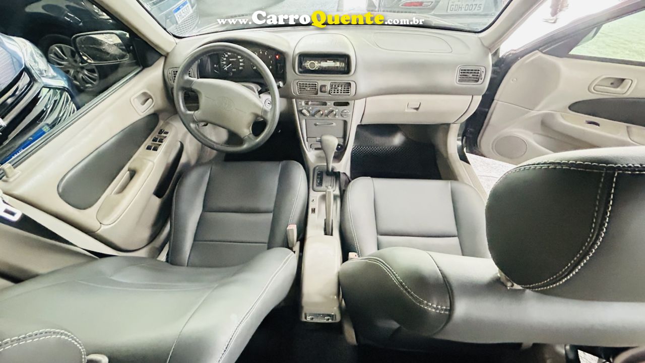 TOYOTA   COROLLA XEI 1.81.8 FLEX 16V AUT.   VERDE 2000 1.8 GASOLINA - Loja