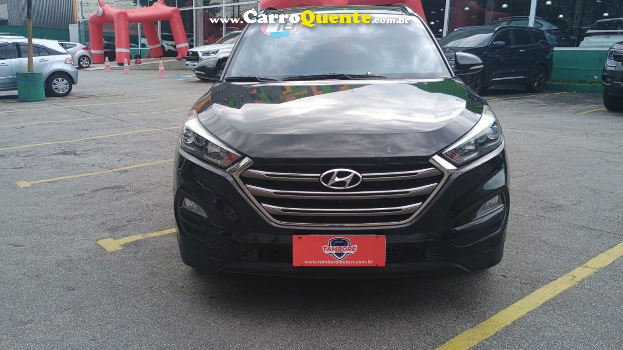 HYUNDAI   TUCSON LIMITED 1.6 TURBO 16V AUT.   PRETO 2018 1.6 GASOLINA - Loja