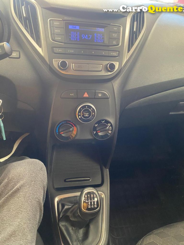HYUNDAI   HB20 C.C.PLUSC.STYLE 1.6 FLEX 16V MEC.   BRANCO 2018 1.6 FLEX - Loja