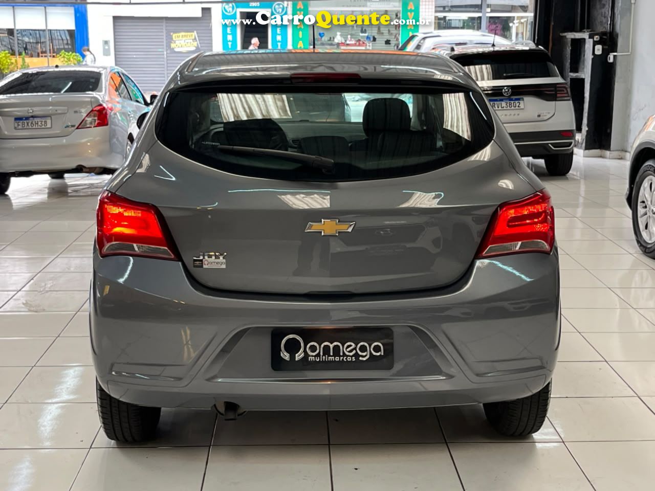 CHEVROLET   ONIX HATCH JOY 1.0 8V FLEX 5P MEC.   CINZA 2020 1.0 FLEX - Loja