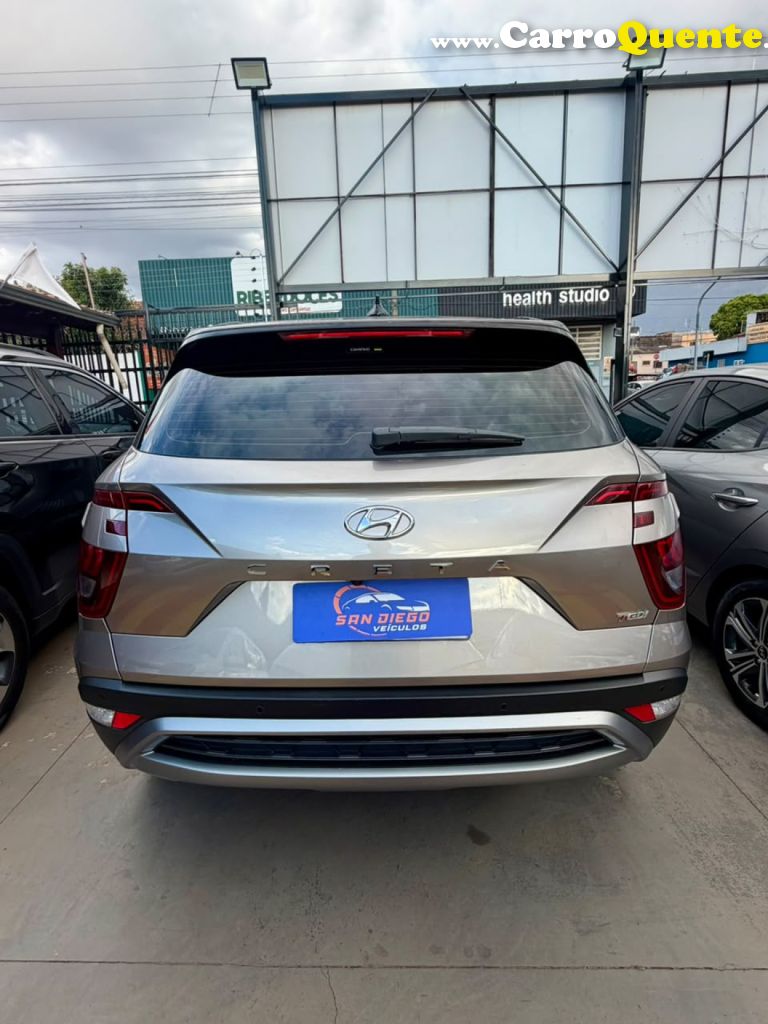 HYUNDAI   CRETA PLATINUM 1.0 TB 12V FLEX AUT.   PRATA 2022 1.0 FLEX - Loja