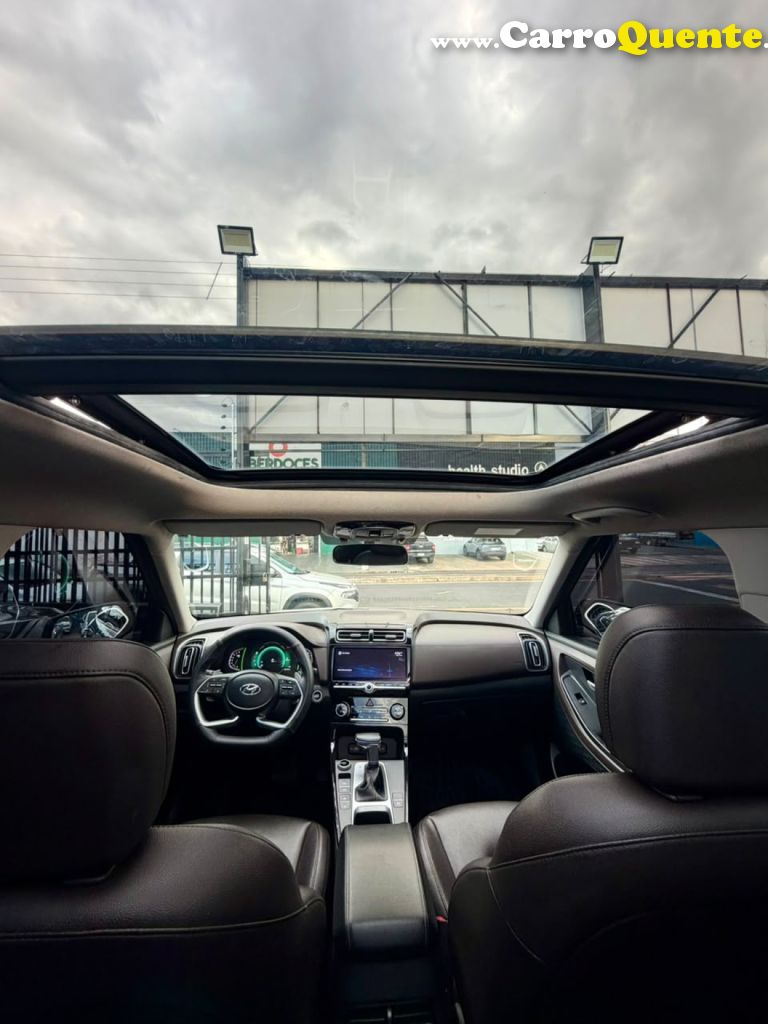 HYUNDAI   CRETA PLATINUM 1.0 TB 12V FLEX AUT.   PRATA 2022 1.0 FLEX - Loja