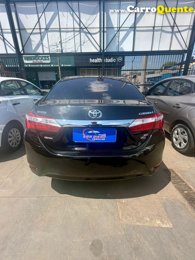 TOYOTA   COROLLA XEI 2.0 FLEX 16V AUT.   PRETO 2017 2.0 FLEX - Loja