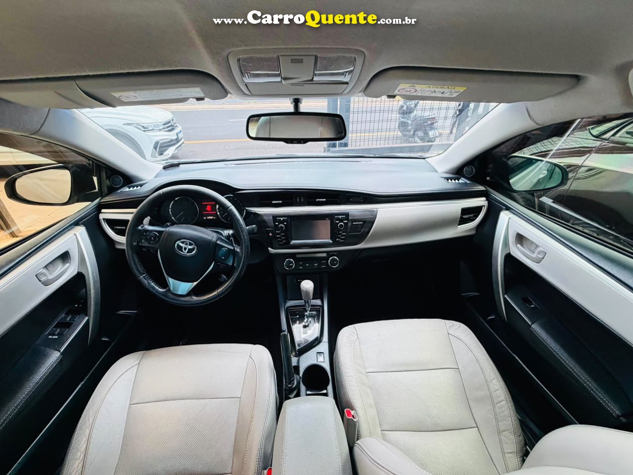 TOYOTA   COROLLA XEI 2.0 FLEX 16V AUT.   PRETO 2017 2.0 FLEX - Loja
