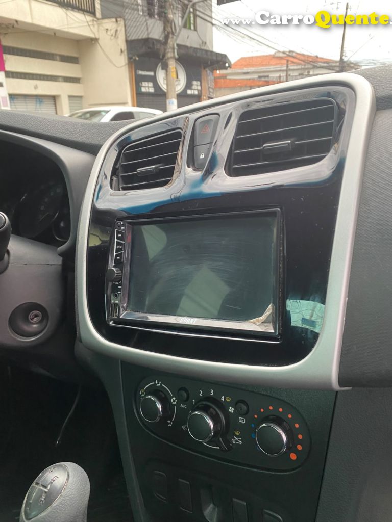 RENAULT   LOGAN AUTHENTIQUE FLEX 1.0 12V 4P   BRANCO 2019 1.0 FLEX - Loja