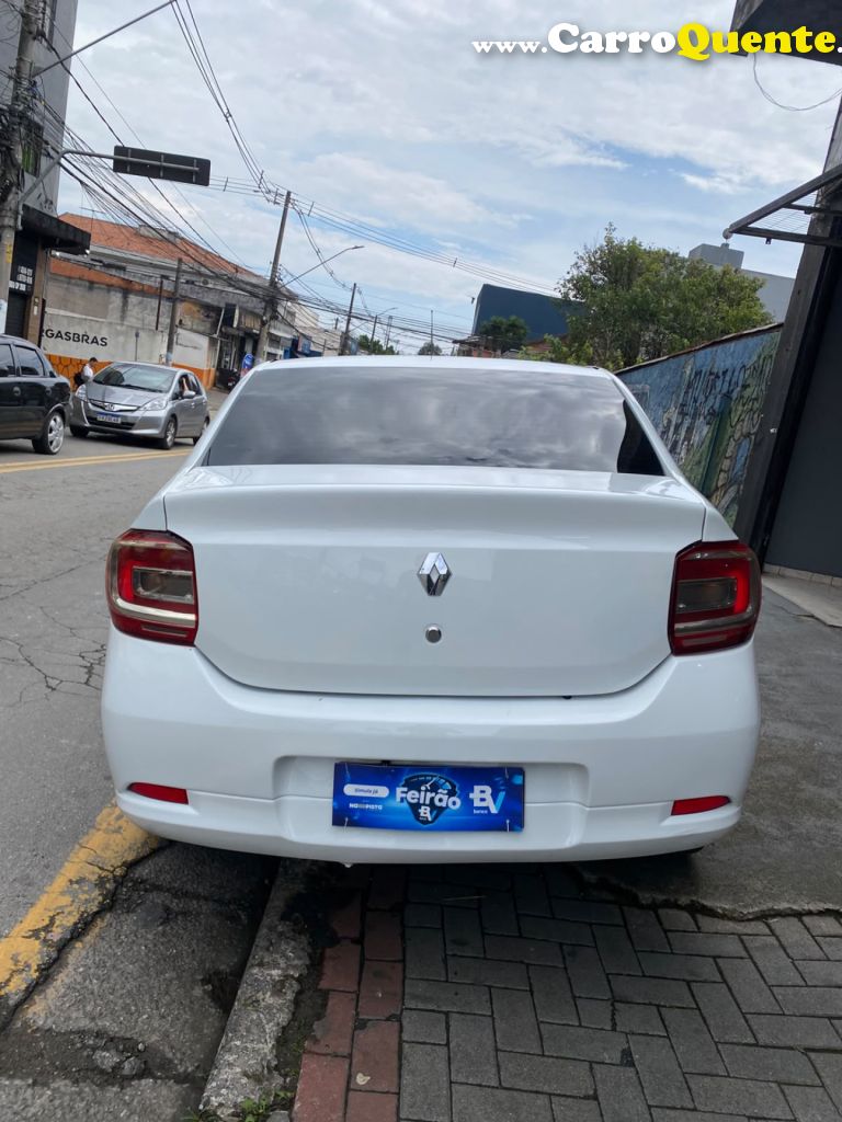 RENAULT   LOGAN AUTHENTIQUE FLEX 1.0 12V 4P   BRANCO 2019 1.0 FLEX - Loja