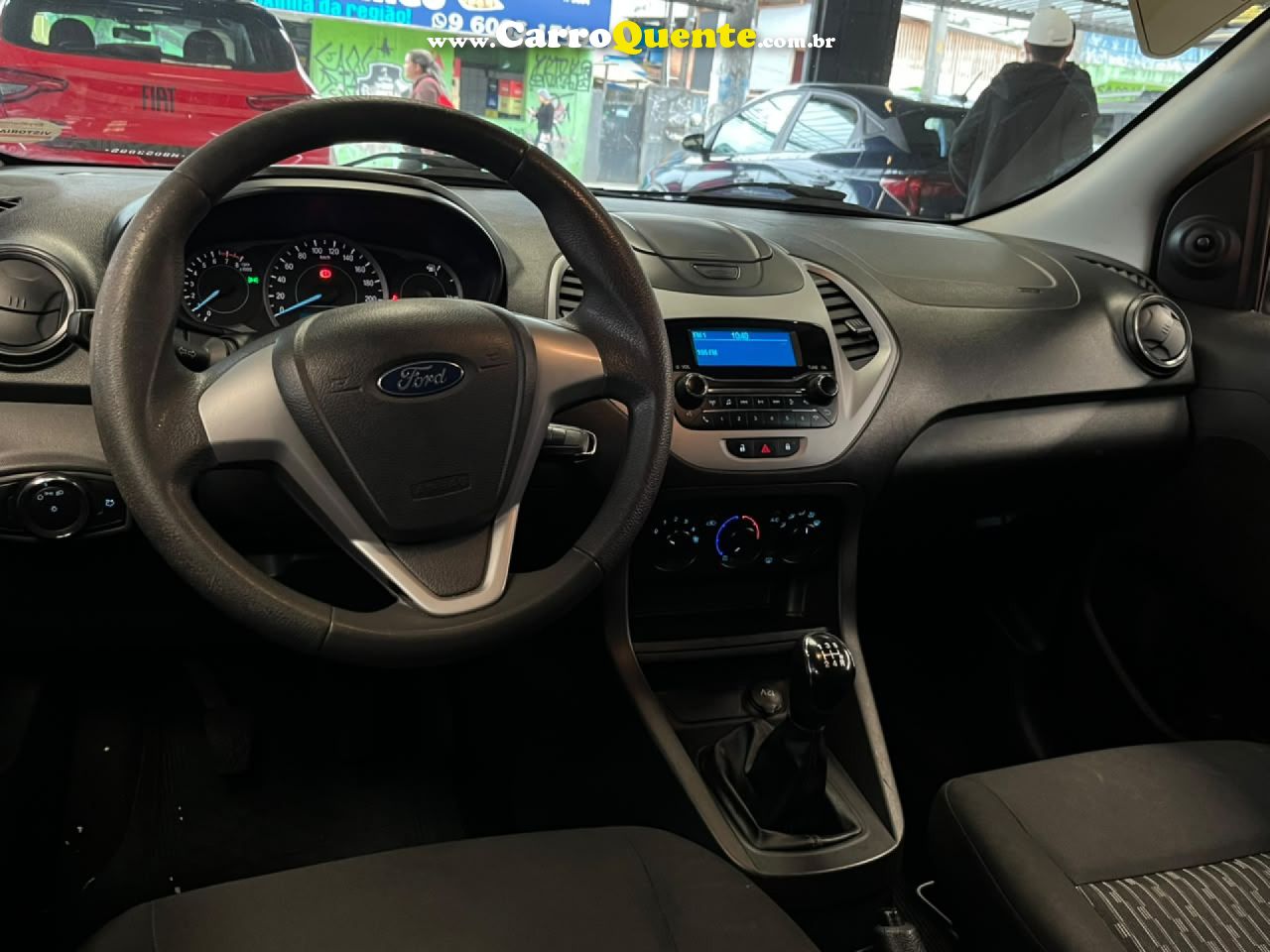FORD   KA 1.0 SESE PLUS TIVCT FLEX 5P   PRATA 2021 1.0 FLEX - Loja