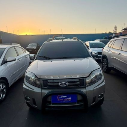 FORD   ECOSPORT FREESTYLE 1.6 16V FLEX 5P   PRATA 2012 1.6 FLEX
