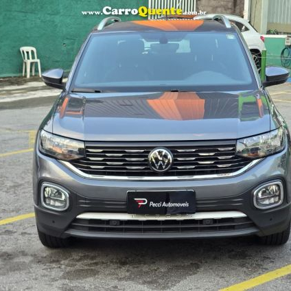 VOLKSWAGEN   T-CROSS HIG. 250 TSI 1.4 FLEX 16V 5P AUT   CINZA 2022 1.4 FLEX
