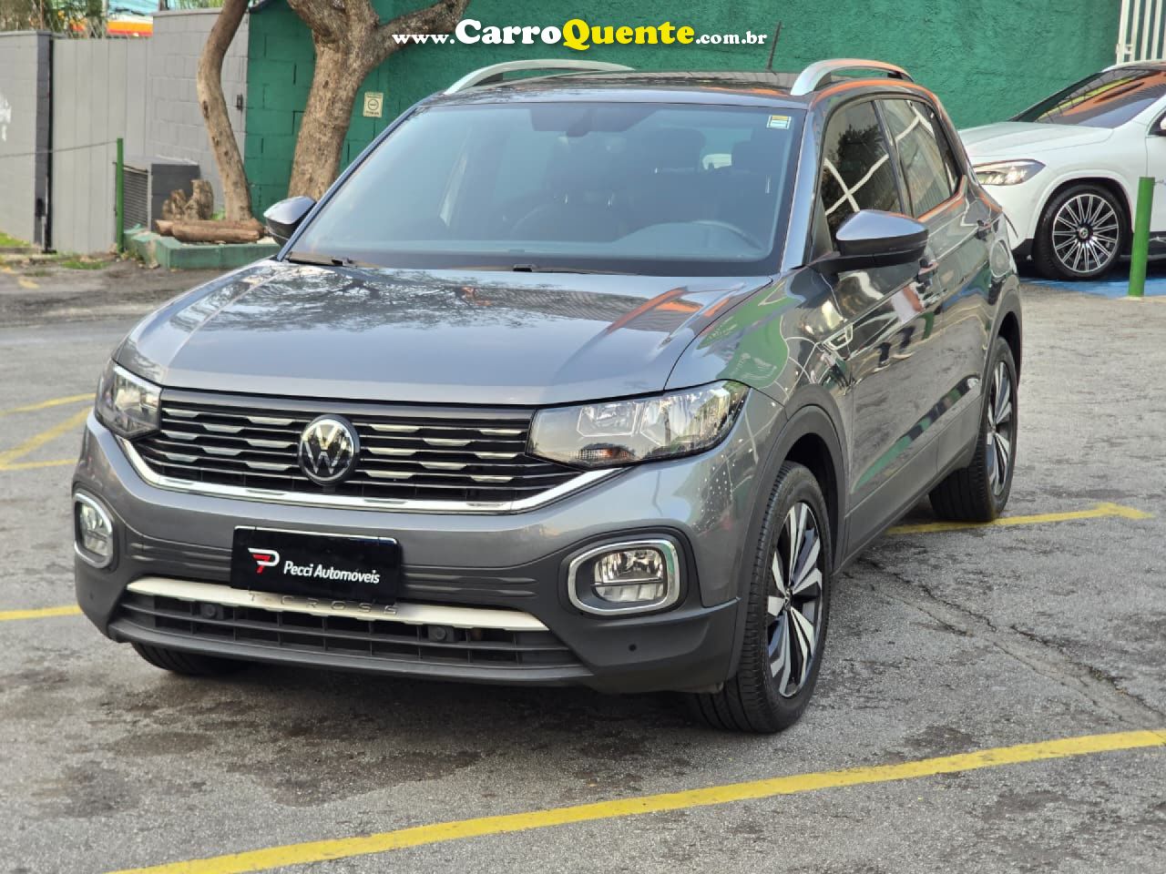VOLKSWAGEN   T-CROSS HIG. 250 TSI 1.4 FLEX 16V 5P AUT   CINZA 2022 1.4 FLEX - Loja