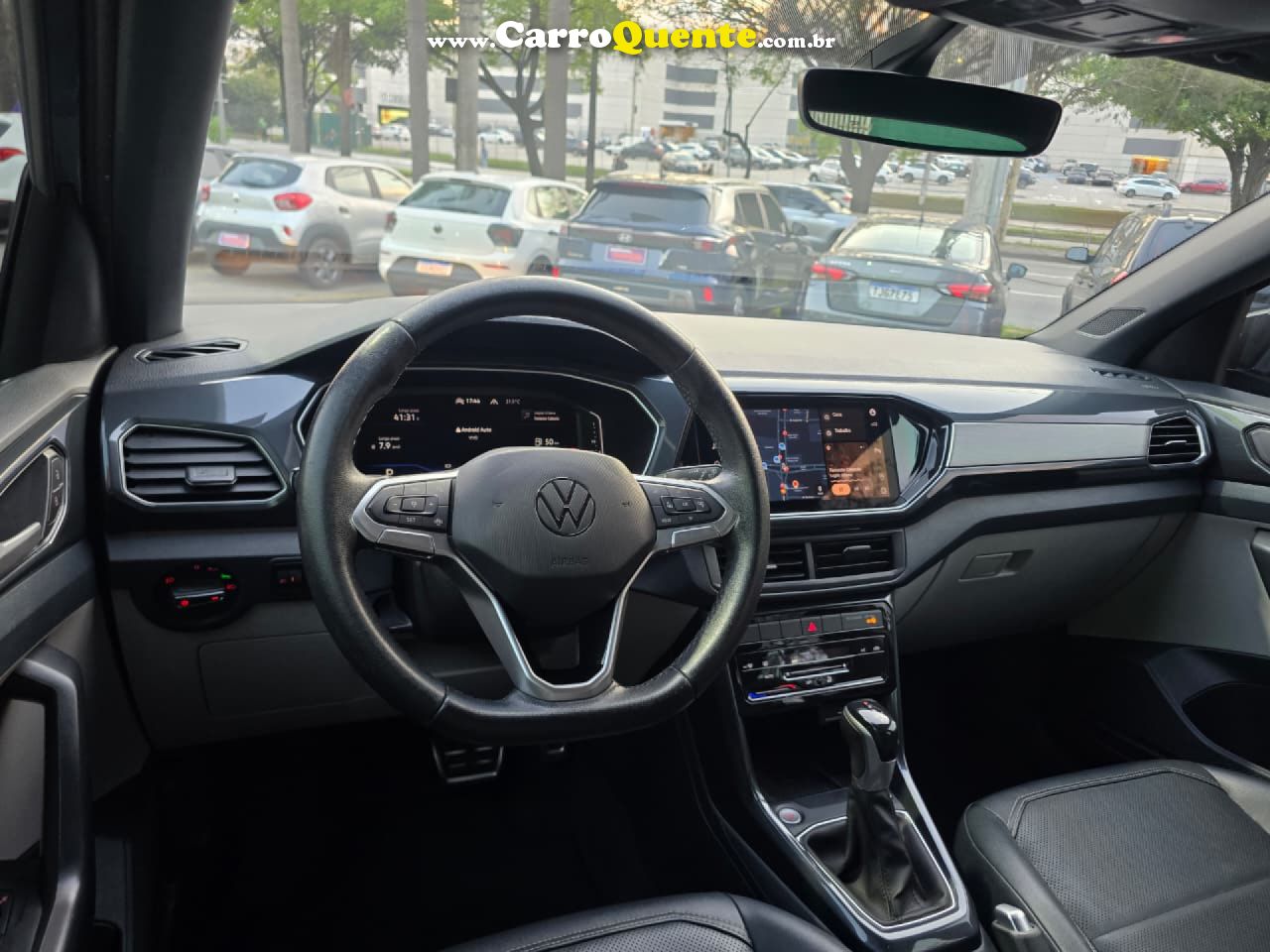 VOLKSWAGEN   T-CROSS HIG. 250 TSI 1.4 FLEX 16V 5P AUT   CINZA 2022 1.4 FLEX - Loja