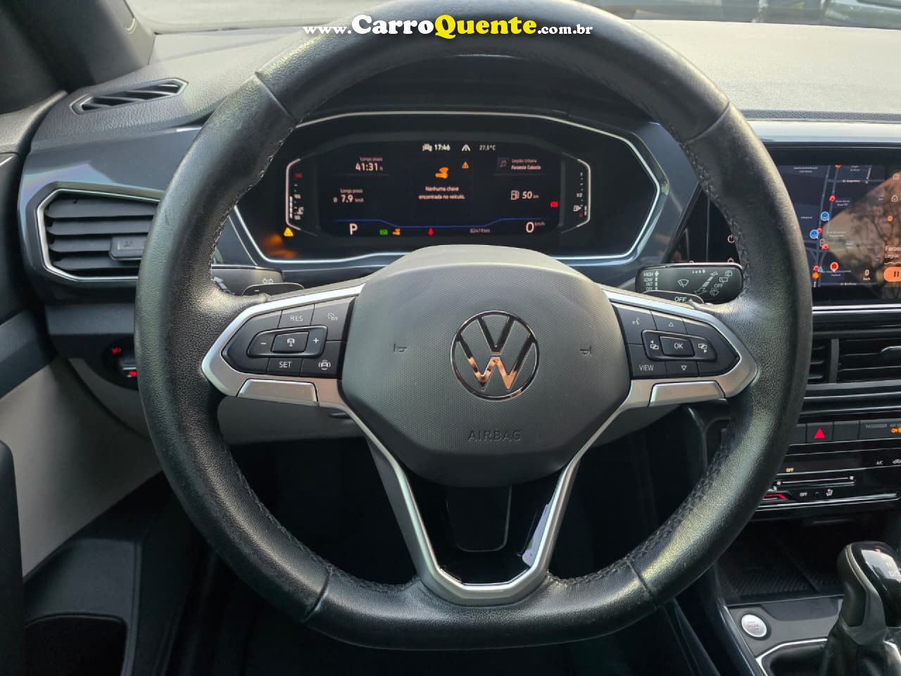 VOLKSWAGEN   T-CROSS HIG. 250 TSI 1.4 FLEX 16V 5P AUT   CINZA 2022 1.4 FLEX - Loja