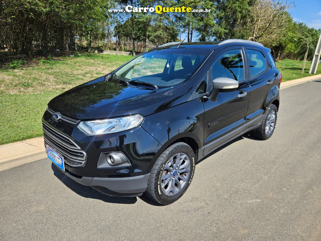 FORD   ECOSPORT FREESTYLE 1.6 16V FLEX 5P   PRETO 2013 1.6 FLEX - Loja