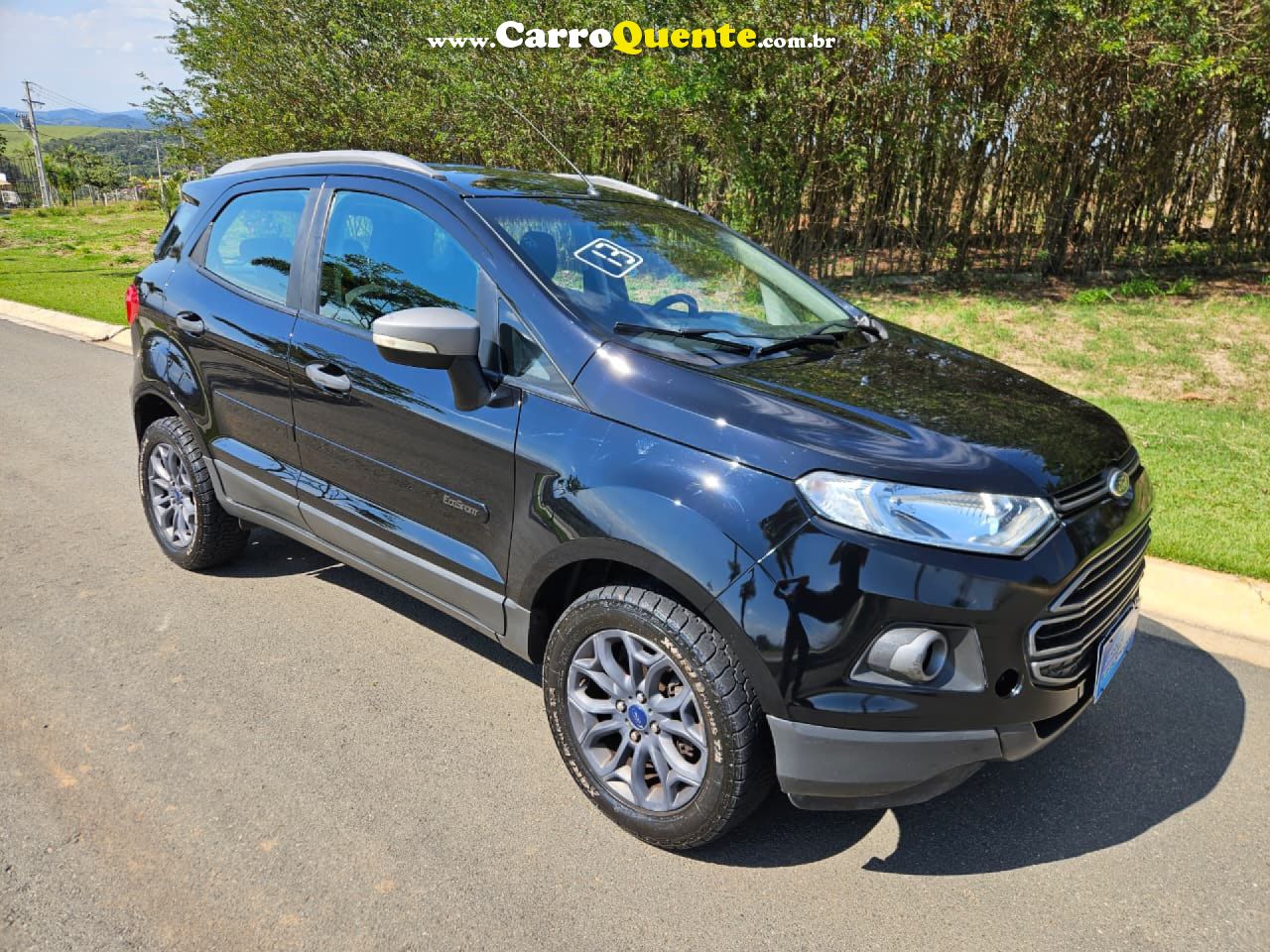 FORD   ECOSPORT FREESTYLE 1.6 16V FLEX 5P   PRETO 2013 1.6 FLEX - Loja