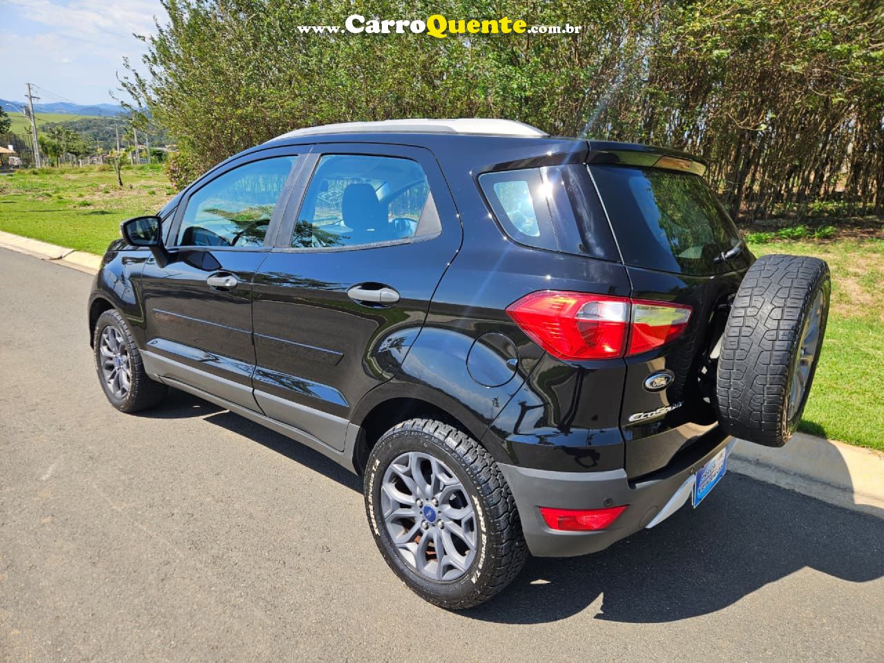 FORD   ECOSPORT FREESTYLE 1.6 16V FLEX 5P   PRETO 2013 1.6 FLEX - Loja