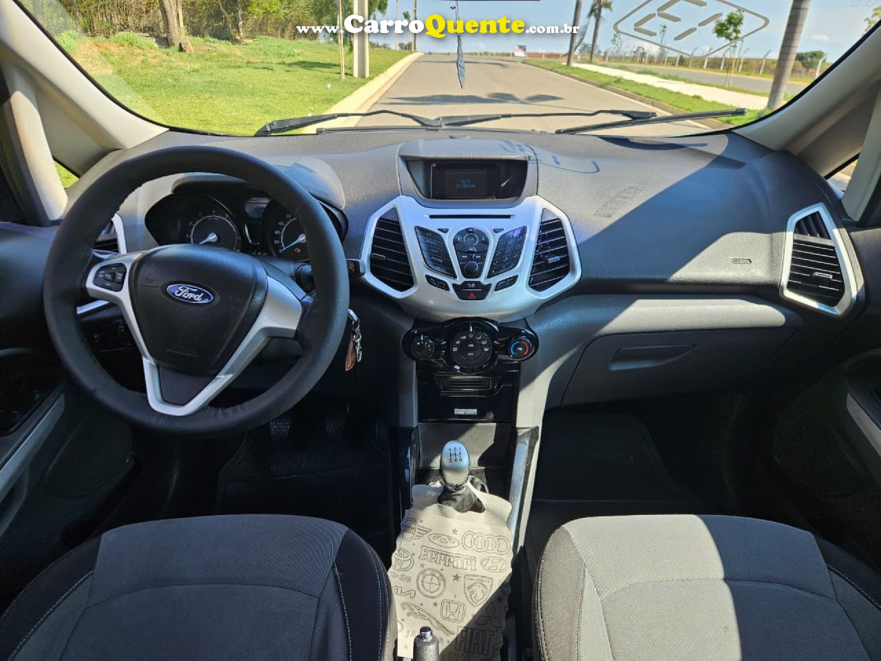 FORD   ECOSPORT FREESTYLE 1.6 16V FLEX 5P   PRETO 2013 1.6 FLEX - Loja