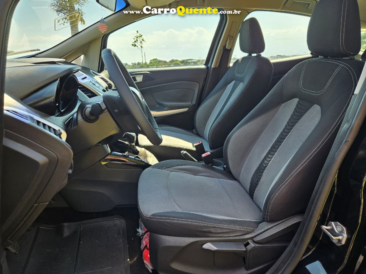 FORD   ECOSPORT FREESTYLE 1.6 16V FLEX 5P   PRETO 2013 1.6 FLEX - Loja