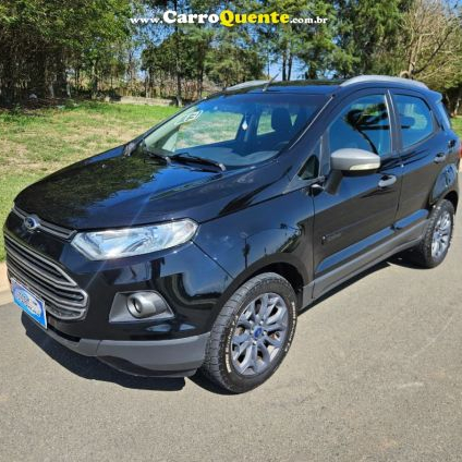 FORD   ECOSPORT FREESTYLE 1.6 16V FLEX 5P   PRETO 2013 1.6 FLEX
