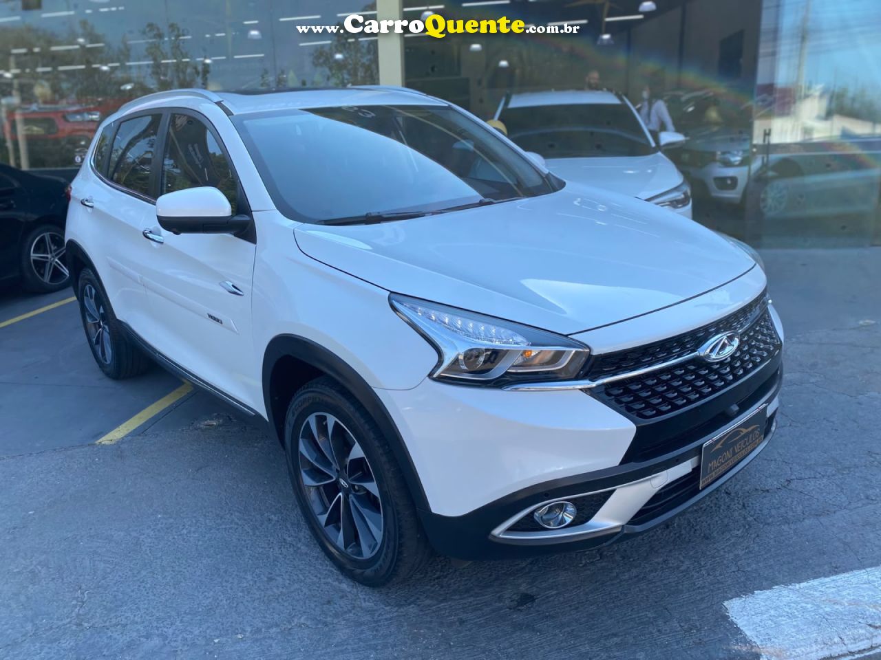 CHERY   TIGGO 7 TXS 1.5 16V TURBO FLEX AUT.   BRANCO 2022 1.5 FLEX - Loja