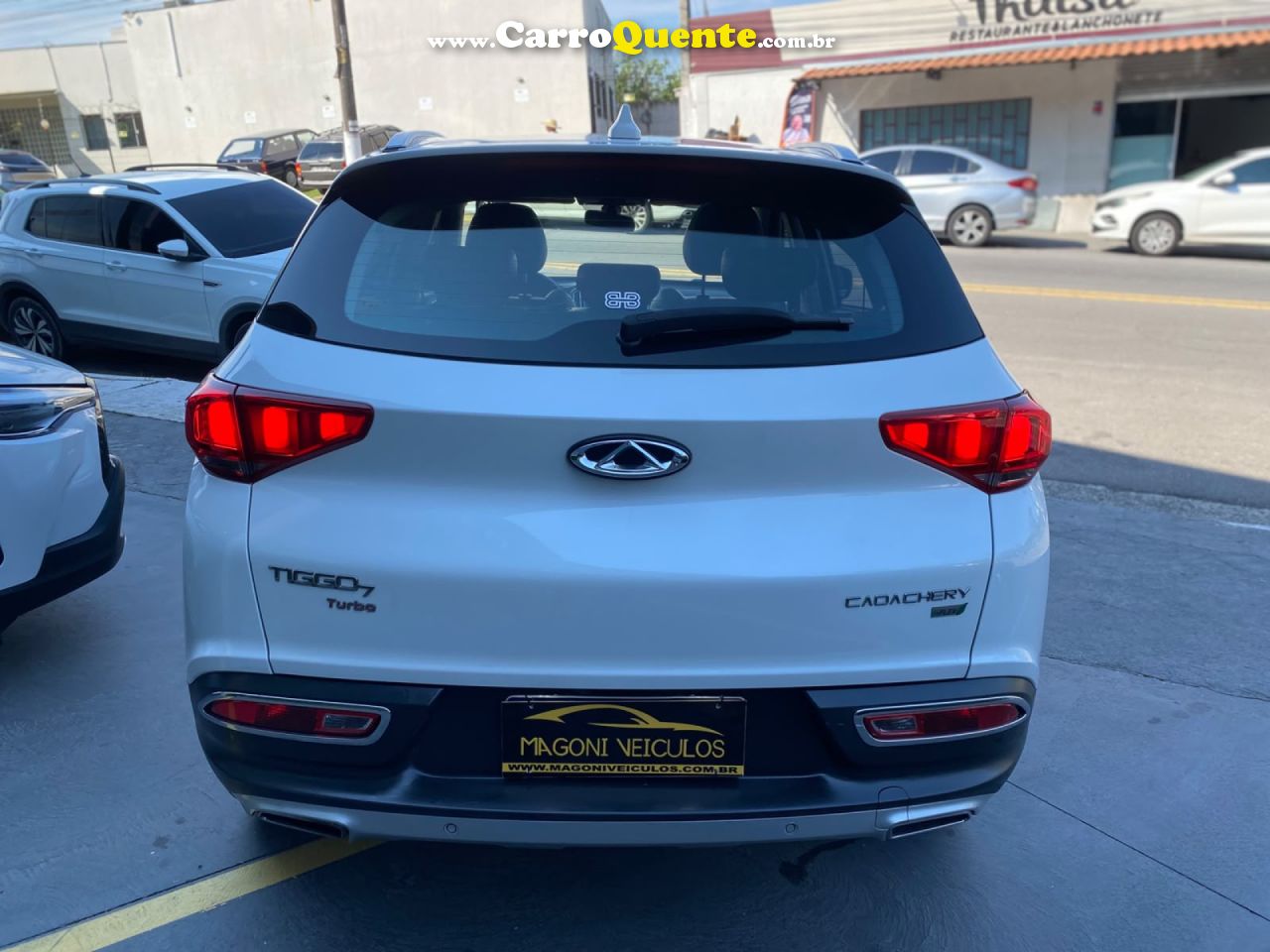 CHERY   TIGGO 7 TXS 1.5 16V TURBO FLEX AUT.   BRANCO 2022 1.5 FLEX - Loja
