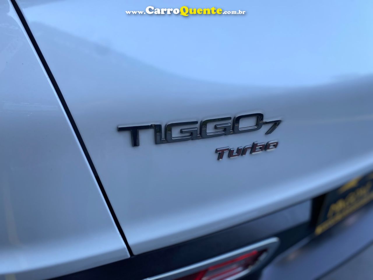 CHERY   TIGGO 7 TXS 1.5 16V TURBO FLEX AUT.   BRANCO 2022 1.5 FLEX - Loja