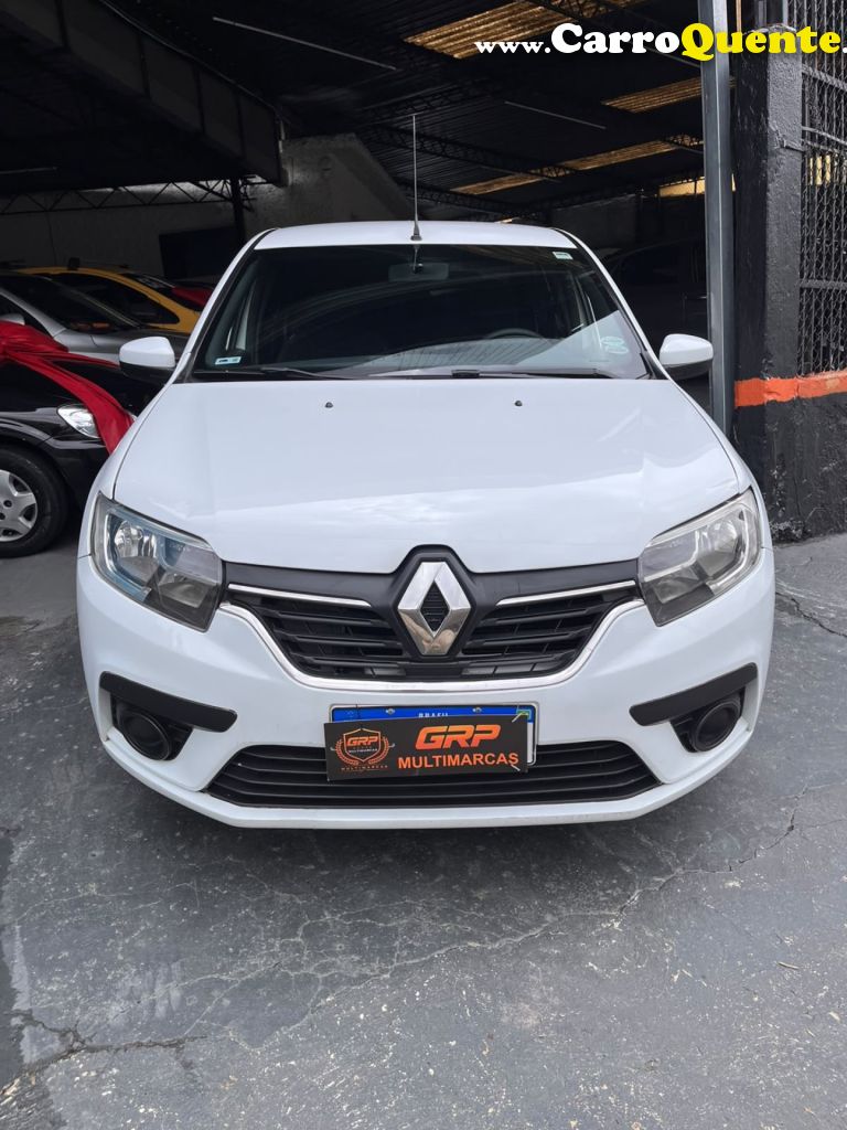 RENAULT   LOGAN ZEN FLEX 1.0 12V 4P MEC.   BRANCO 2021 1.0 FLEX - Loja