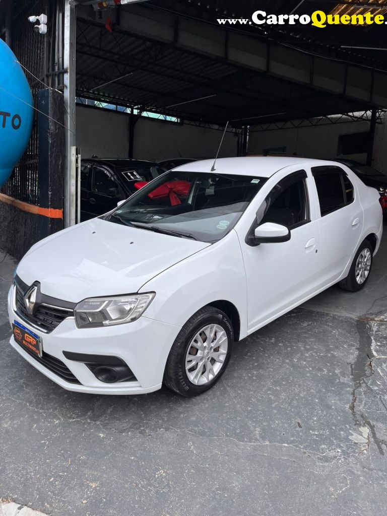 RENAULT   LOGAN ZEN FLEX 1.0 12V 4P MEC.   BRANCO 2021 1.0 FLEX - Loja