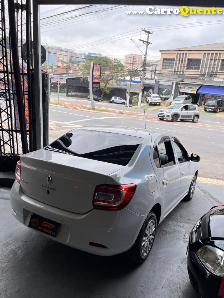 RENAULT   LOGAN ZEN FLEX 1.0 12V 4P MEC.   BRANCO 2021 1.0 FLEX - Loja