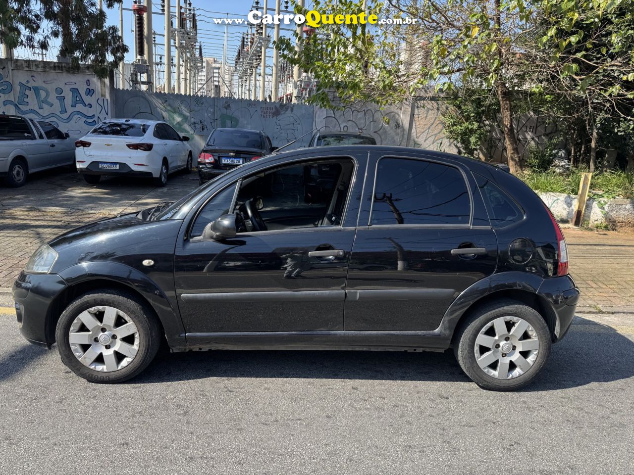 CITROËN   C3 GLX 1.4 GLX SONORA 1.4 FLEX 8V 5P   PRETO 2012 1.4 FLEX - Loja