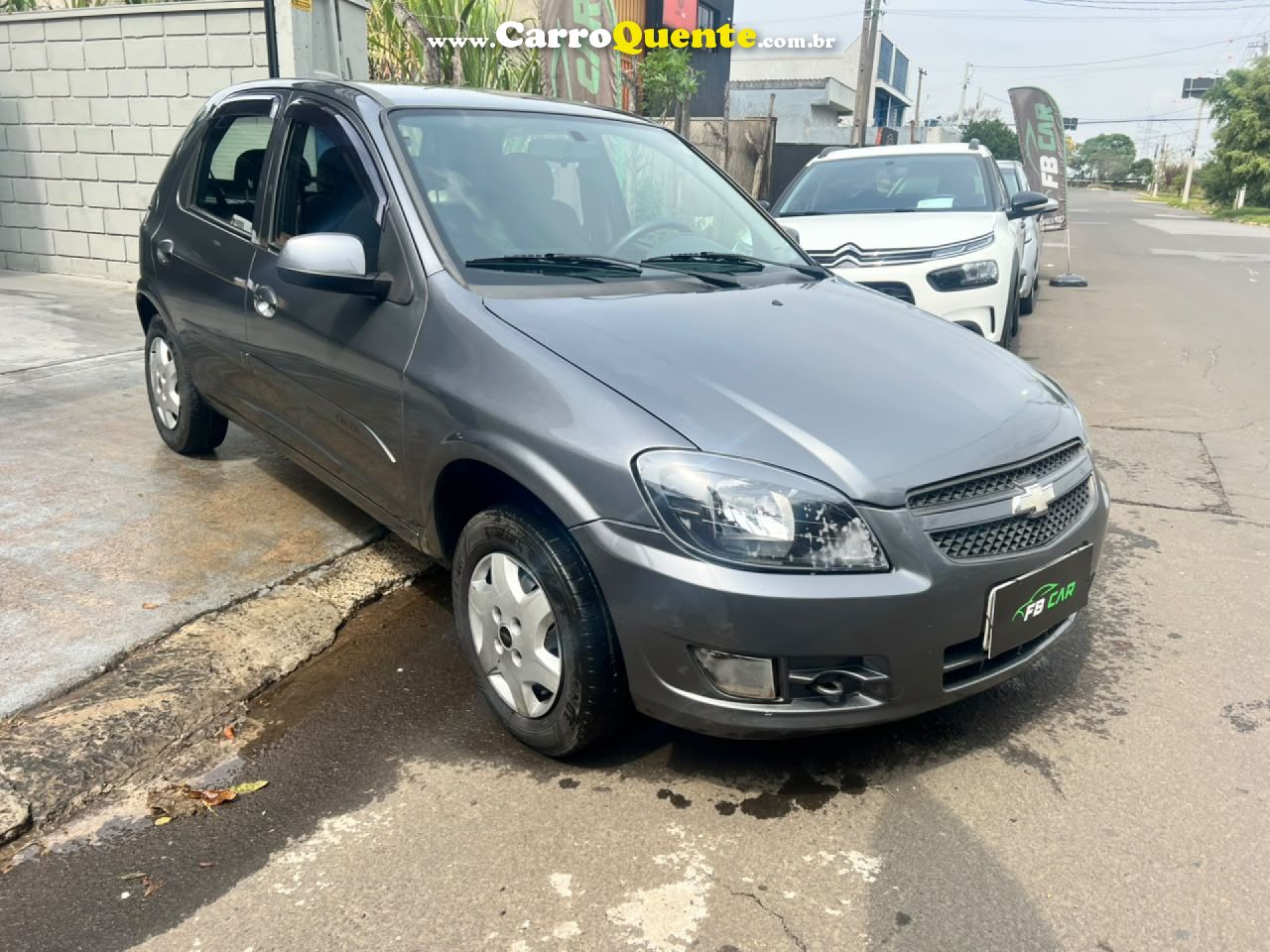 CHEVROLET   CELTA SPIRIT LT 1.0 MPFI 8V FLEXP. 5P   CINZA 2013 1.0 FLEX - Loja