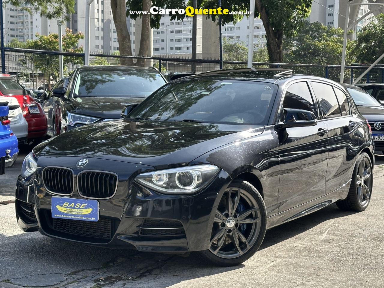 BMW   BMW M 135I 3.0 24V TURBO GASOLINA 4P AUTOMÁTICO   PRETO 2014 3.0 V6 T GASOLINA - Loja