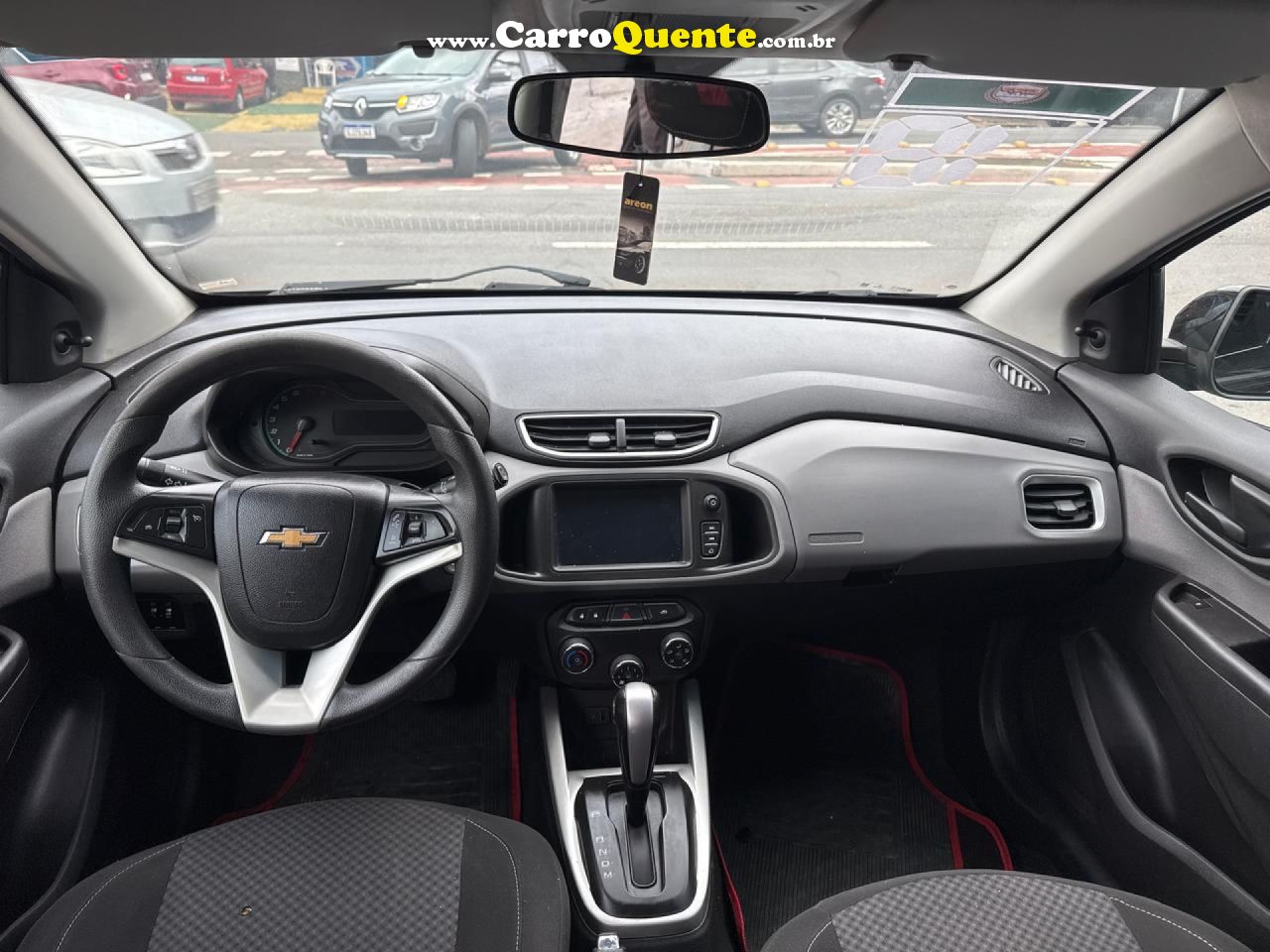 CHEVROLET   ONIX HATCH LT 1.4 8V FLEXPOWER 5P AUT.   PRETO 2018 1.4 FLEX - Loja