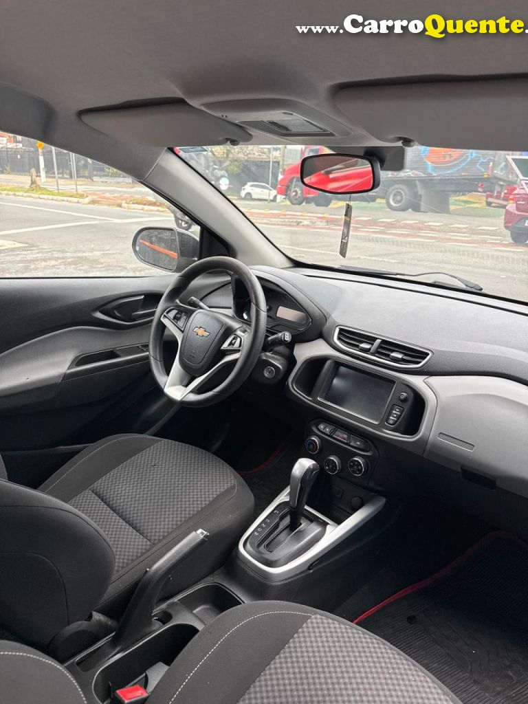 CHEVROLET   ONIX HATCH LT 1.4 8V FLEXPOWER 5P AUT.   PRETO 2018 1.4 FLEX - Loja