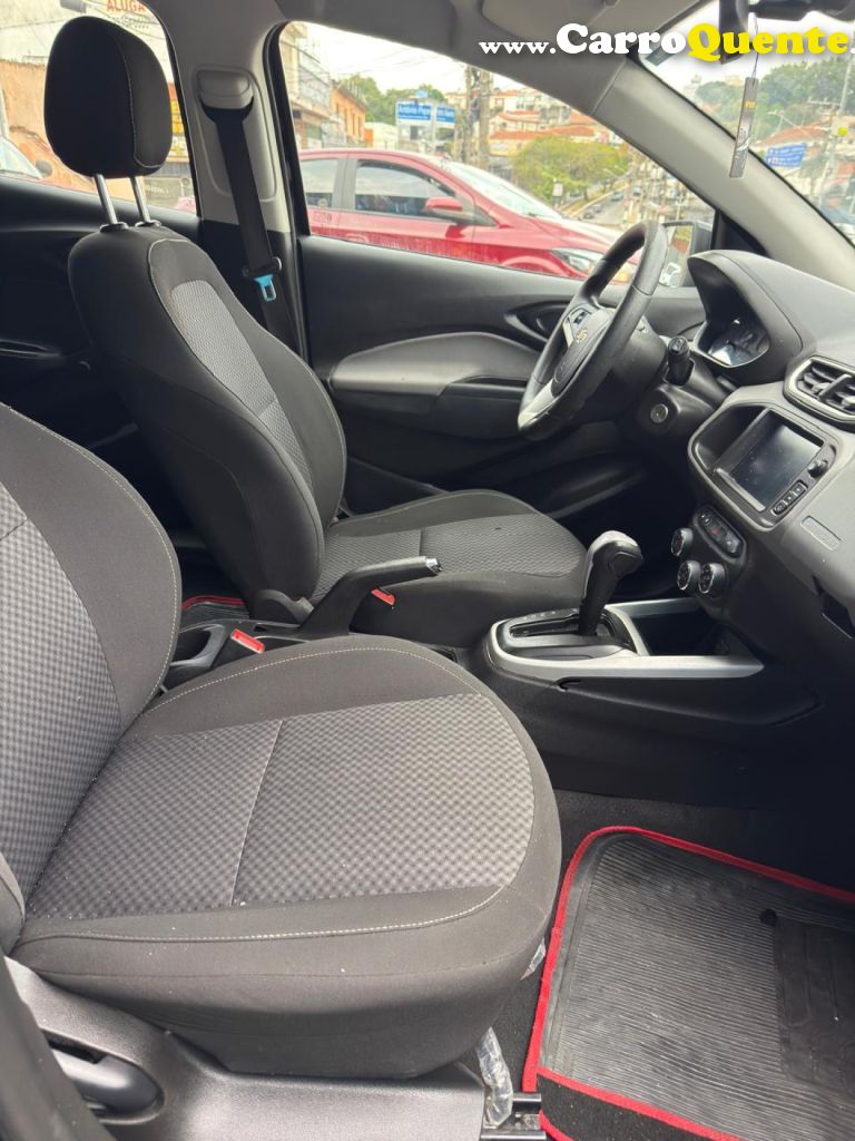 CHEVROLET   ONIX HATCH LT 1.4 8V FLEXPOWER 5P AUT.   PRETO 2018 1.4 FLEX - Loja