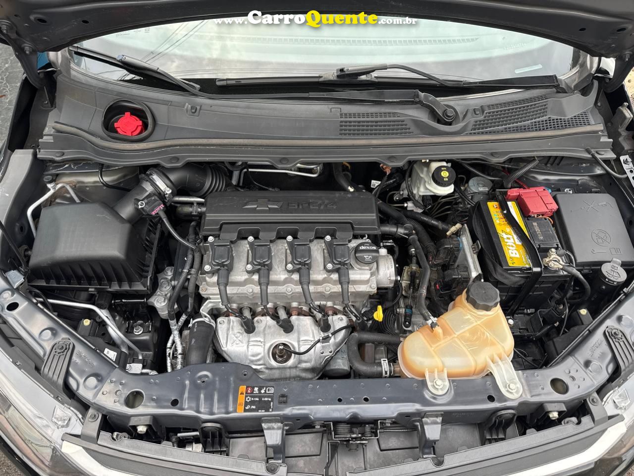 CHEVROLET   ONIX HATCH LT 1.4 8V FLEXPOWER 5P AUT.   PRETO 2018 1.4 FLEX - Loja