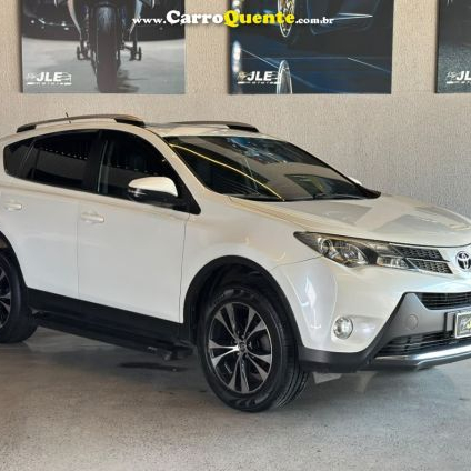TOYOTA   RAV4 25L 4X4   BRANCO 2014 2.5 GASOLINA