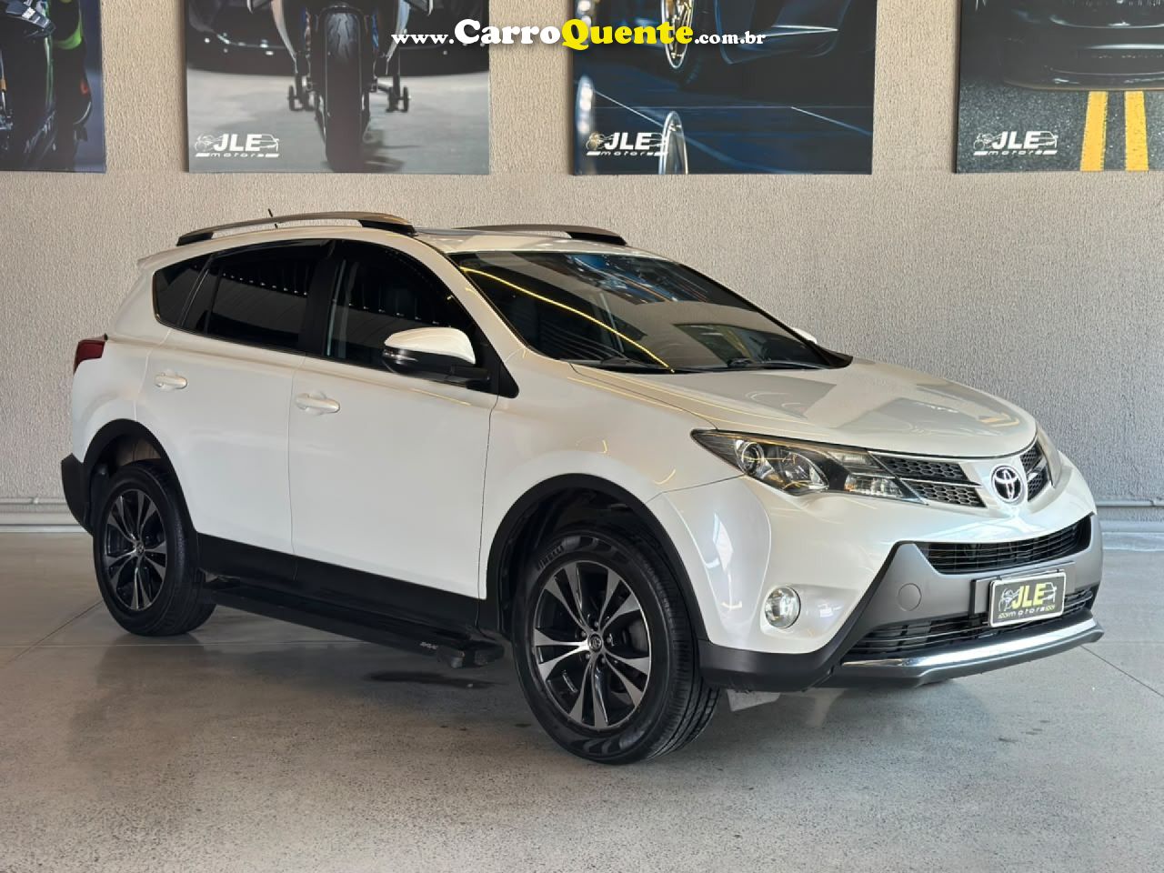 TOYOTA   RAV4 25L 4X4   BRANCO 2014 2.5 GASOLINA - Loja