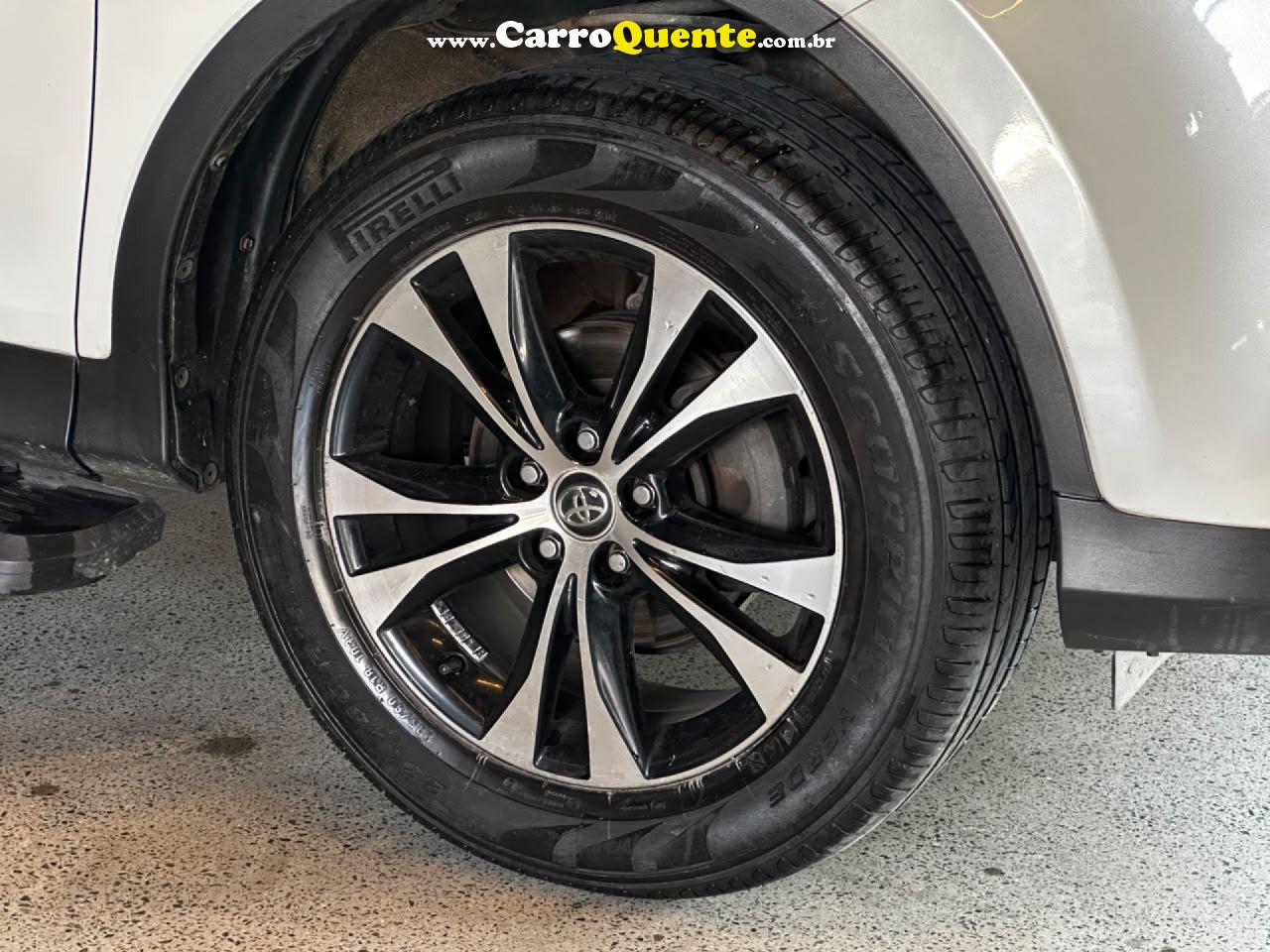 TOYOTA   RAV4 25L 4X4   BRANCO 2014 2.5 GASOLINA - Loja