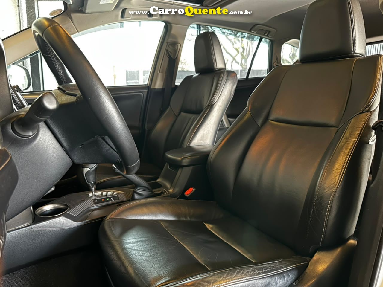 TOYOTA   RAV4 25L 4X4   BRANCO 2014 2.5 GASOLINA - Loja