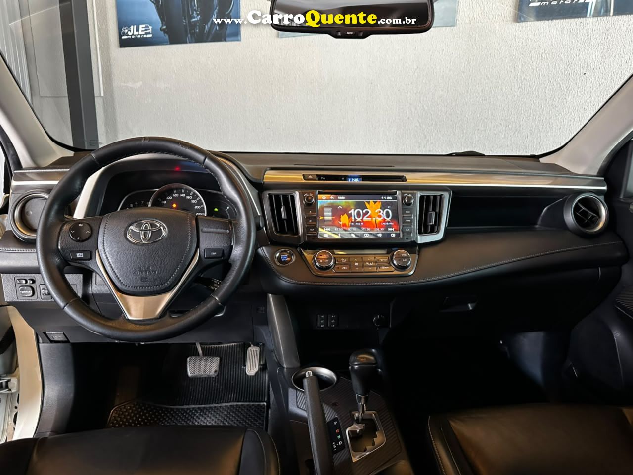 TOYOTA   RAV4 25L 4X4   BRANCO 2014 2.5 GASOLINA - Loja