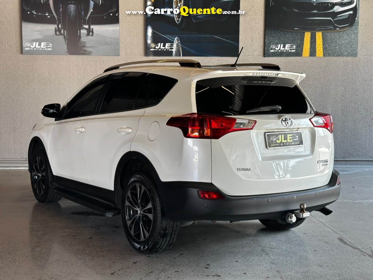 TOYOTA   RAV4 25L 4X4   BRANCO 2014 2.5 GASOLINA - Loja