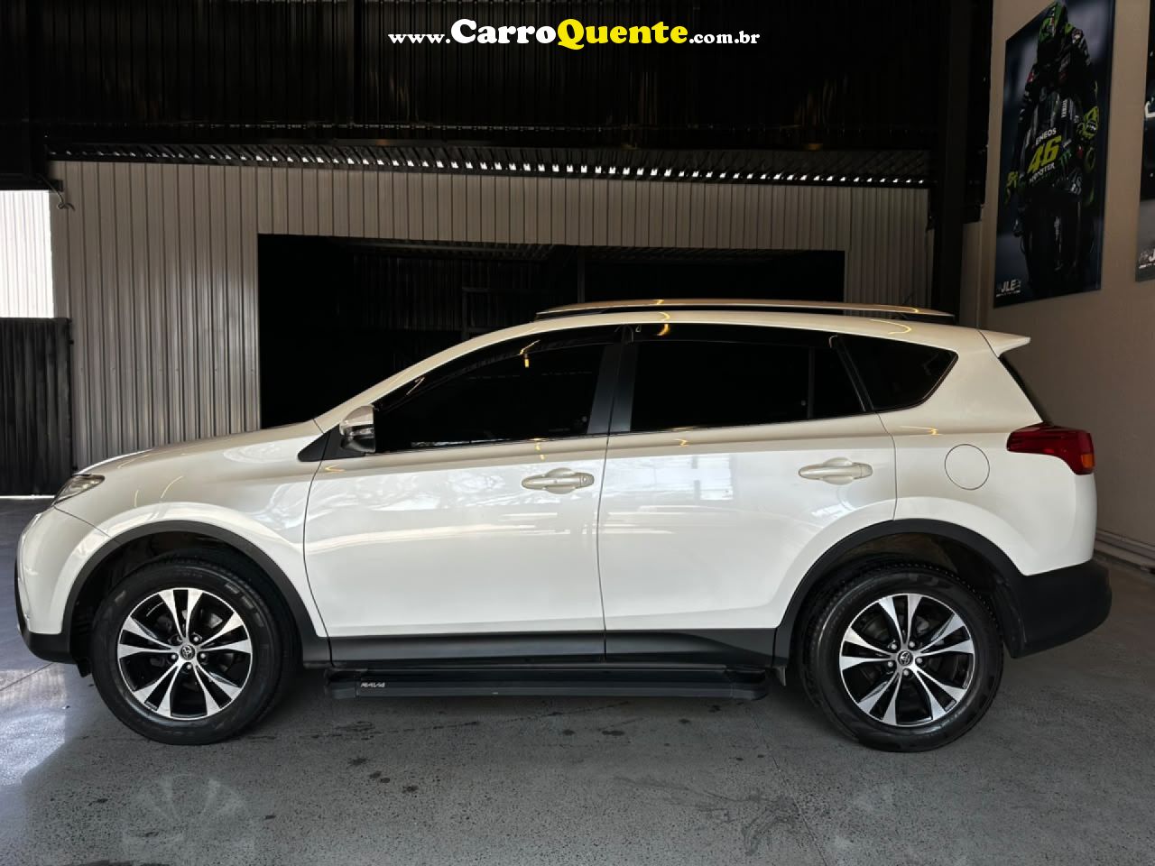 TOYOTA   RAV4 25L 4X4   BRANCO 2014 2.5 GASOLINA - Loja