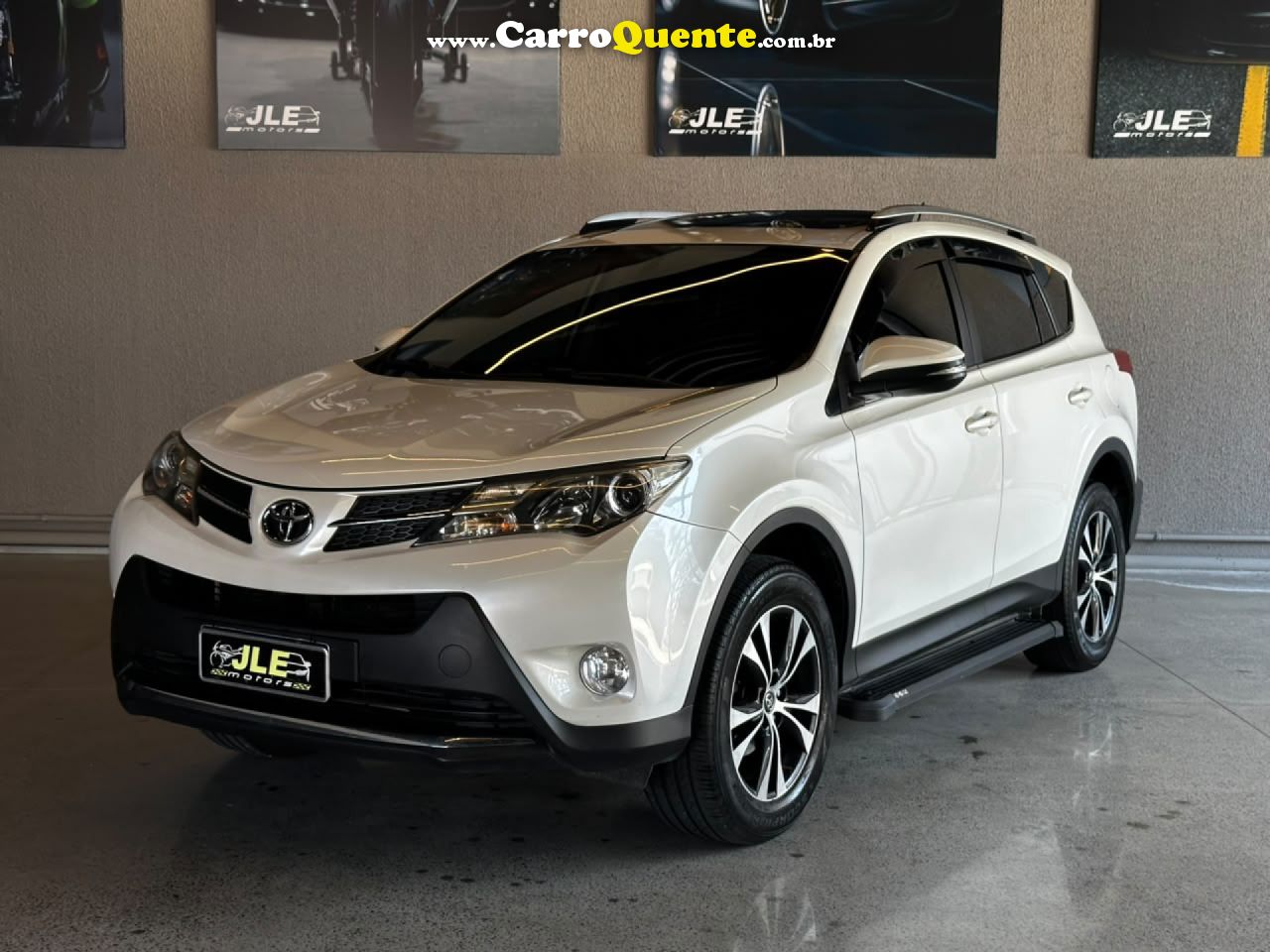 TOYOTA   RAV4 25L 4X4   BRANCO 2014 2.5 GASOLINA - Loja