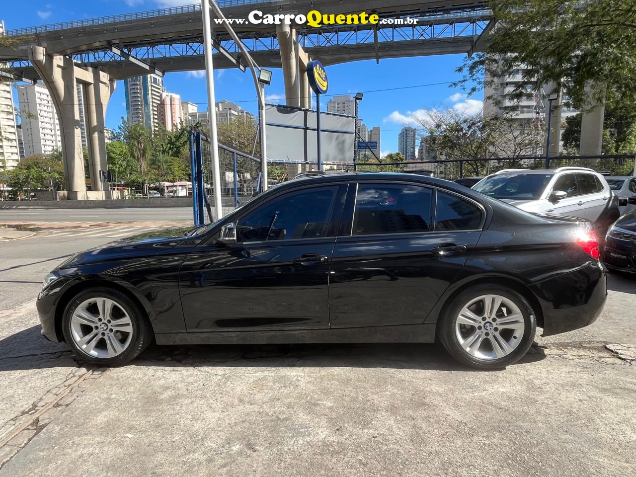 BMW   320IA MODERNSPORT TB 2.0A.FLEXGP 4P   PRETO 2016 2.0 GASOLINA - Loja