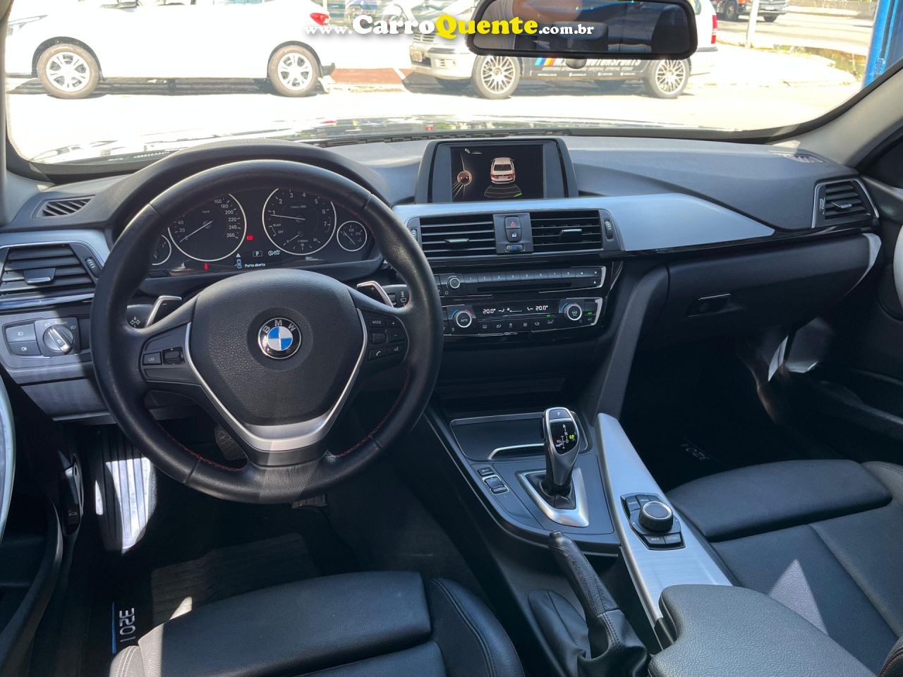 BMW   320IA MODERNSPORT TB 2.0A.FLEXGP 4P   PRETO 2016 2.0 GASOLINA - Loja