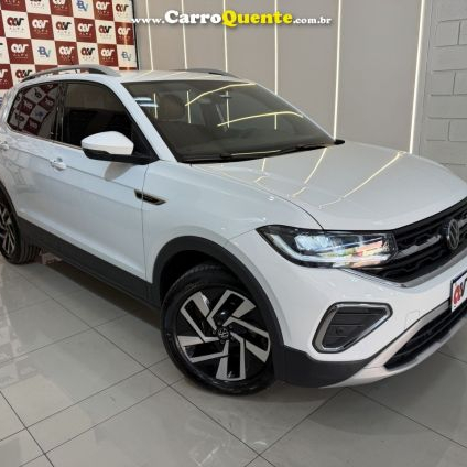 VOLKSWAGEN   T-CROSS HIG. 250 TSI 1.4 FLEX 16V 5P AUT   BRANCO 2025 1.4 FLEX