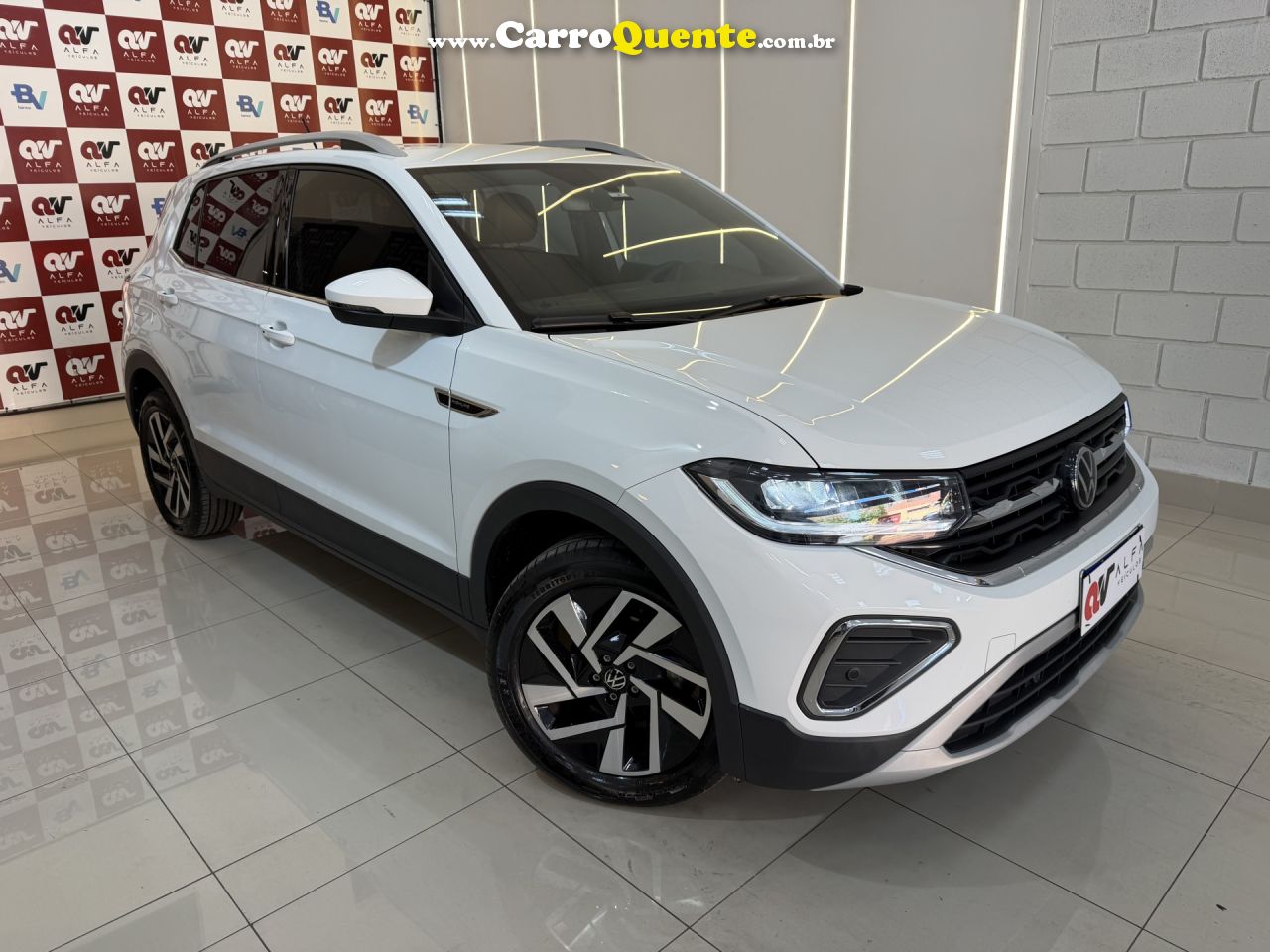 VOLKSWAGEN   T-CROSS HIG. 250 TSI 1.4 FLEX 16V 5P AUT   BRANCO 2025 1.4 FLEX - Loja